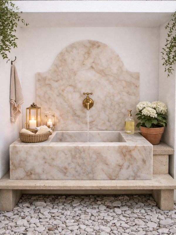 Elegance in Motion: Unnamed Fountains Sculpture