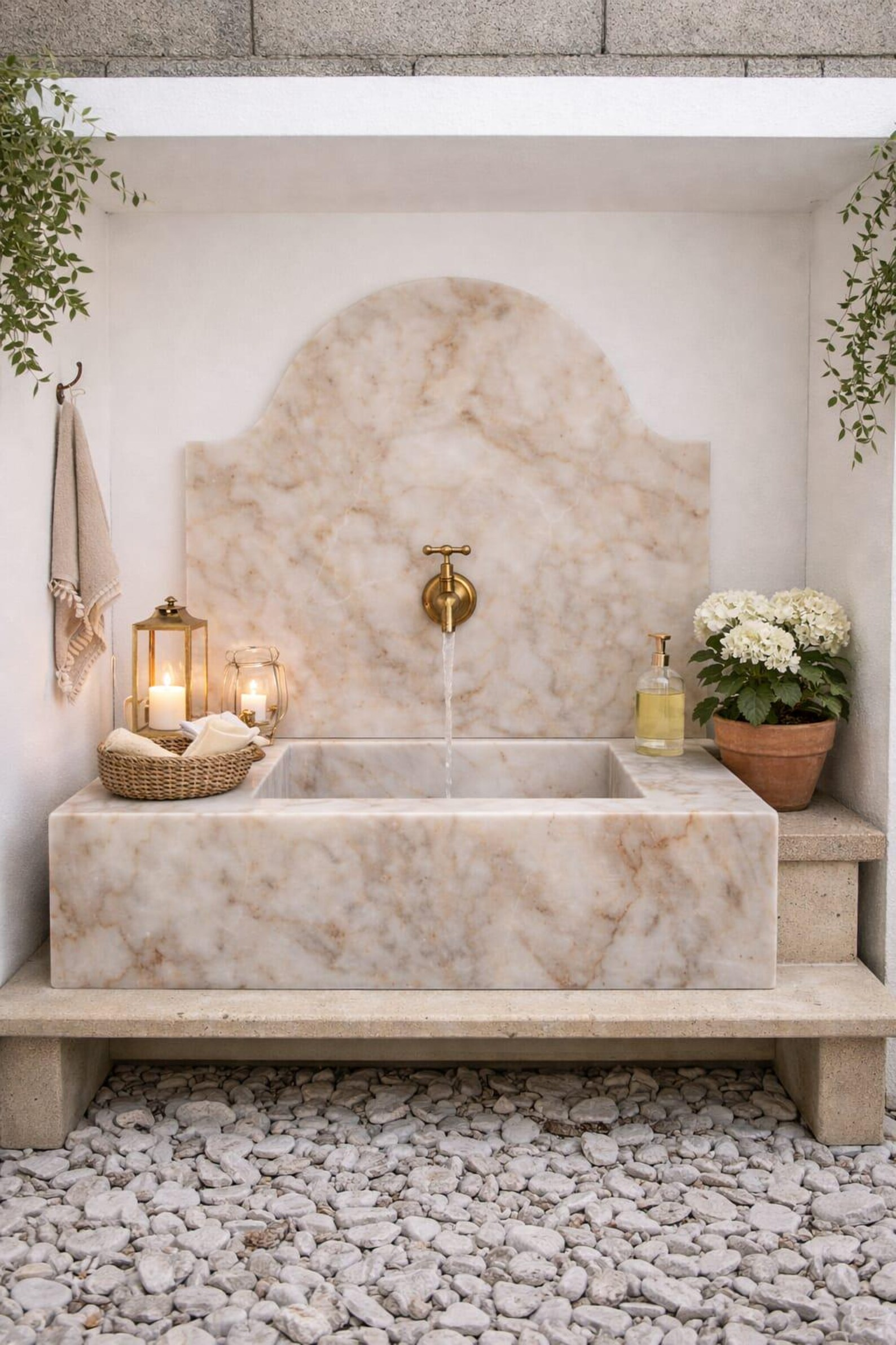 Elegance in Motion: Unnamed Fountains Sculpture