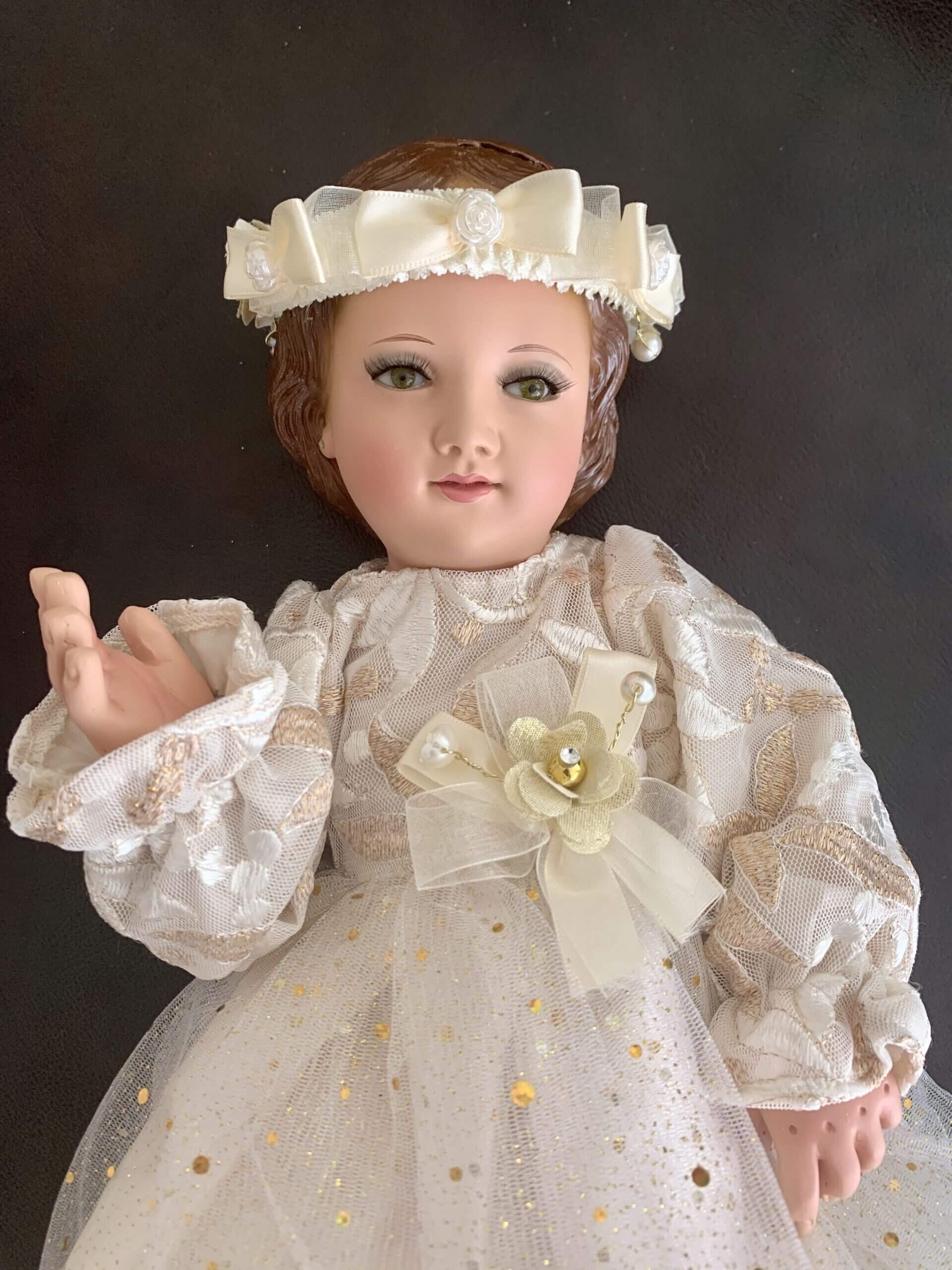 Holy Infant Mary with dress 16″