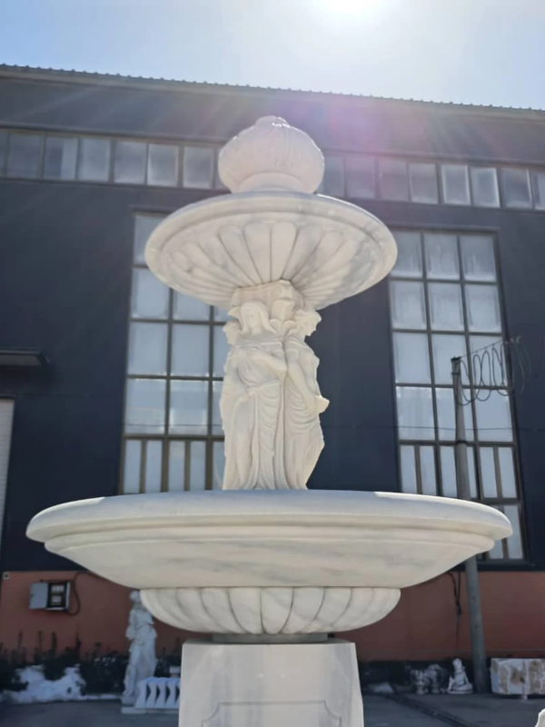 Elegant Serenity Fountain Sculpture