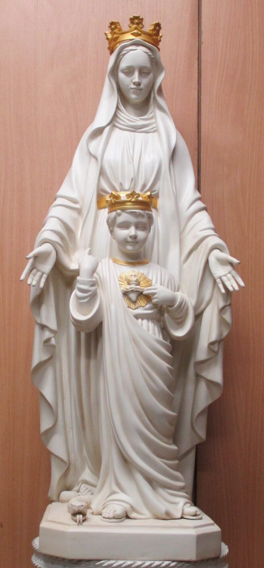 Virgin of the Sacred Heart 34″