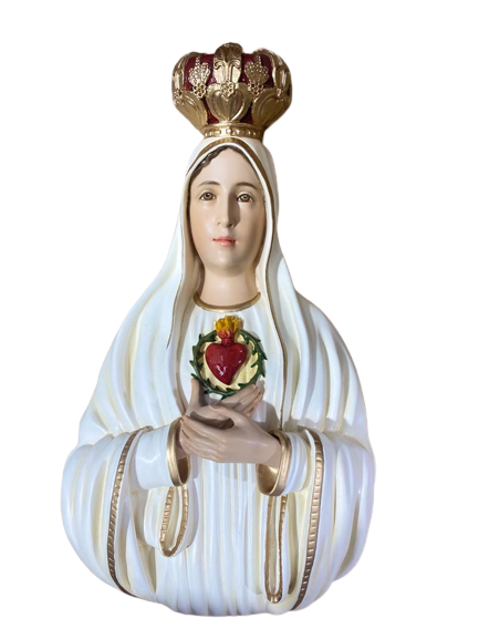 Immaculate Heart of Fatima Plaque 14″