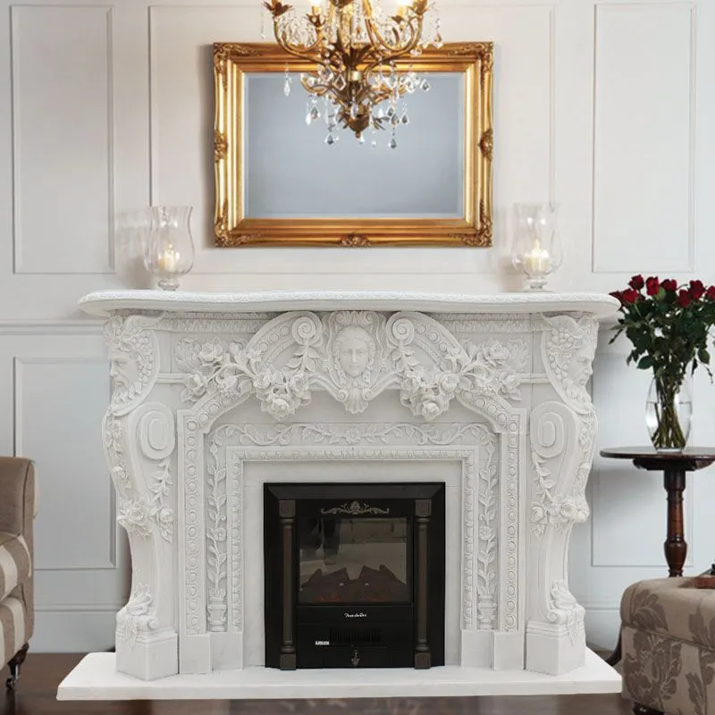 Marble Fireplace Mantel No. 10