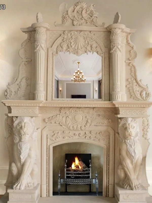 Marble Fireplace Mantel No. 122
