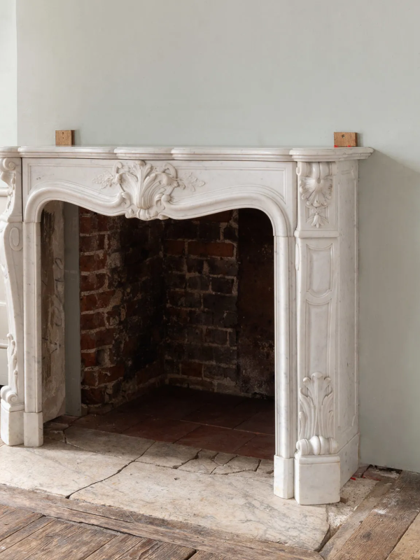 Elegant Marble Fireplace No. 124