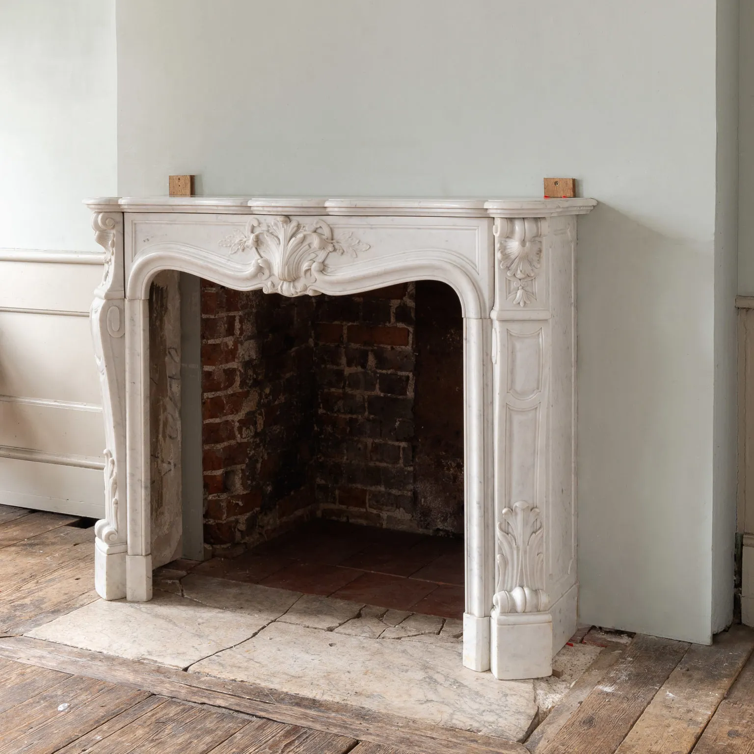 Elegant Marble Fireplace No. 124