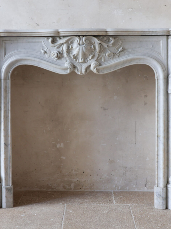 Elegant Marble Fireplace No. 17