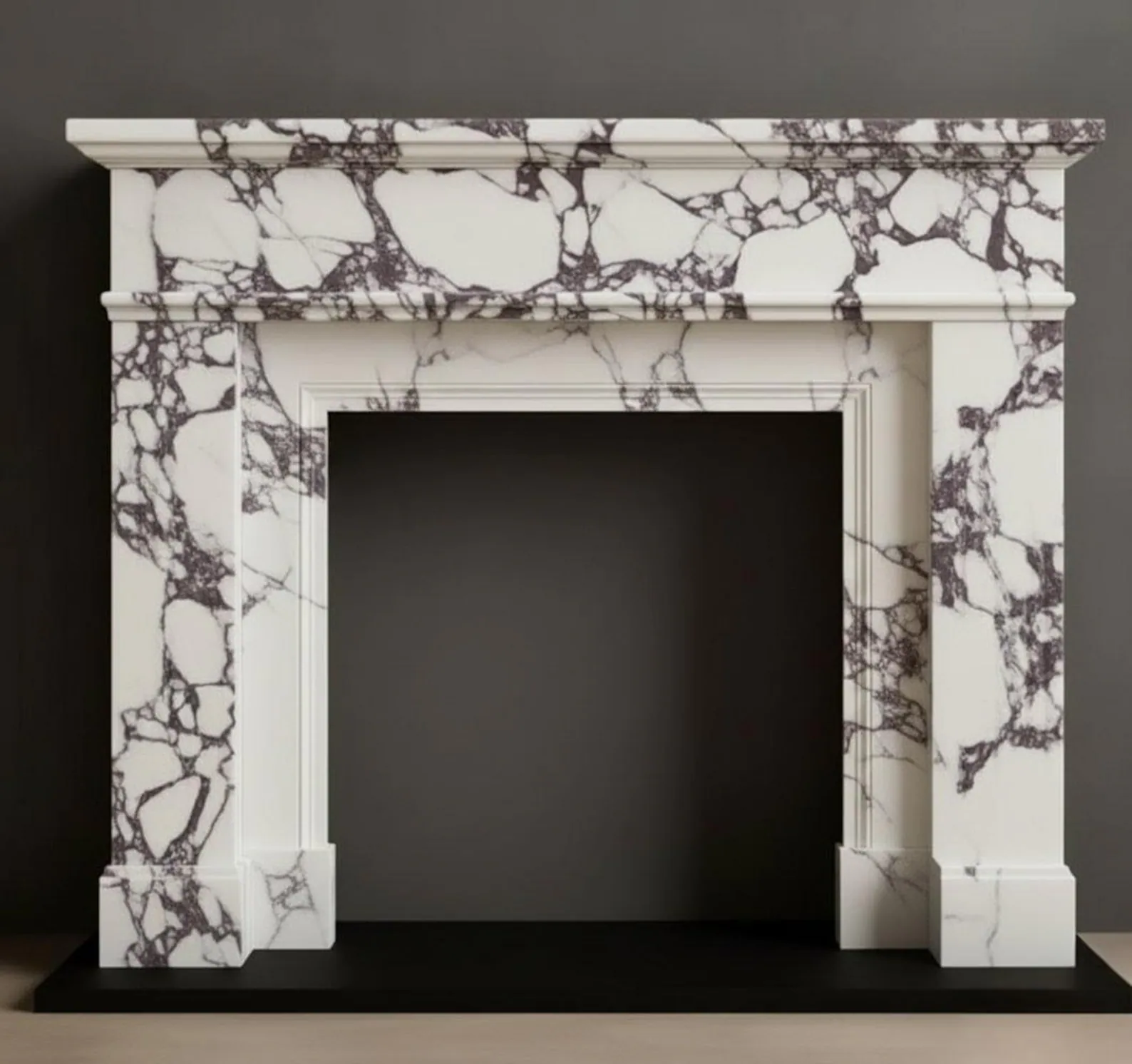 Elegant Marble Fireplace Mantel No. 18