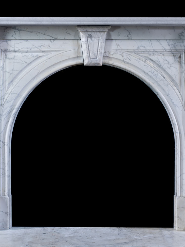 Elegant Marble Fireplace No. 1