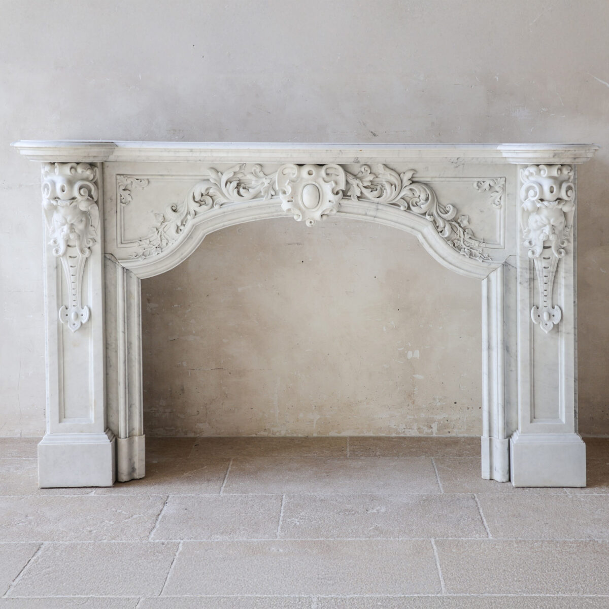 Elegant Marble Fireplace No. 29