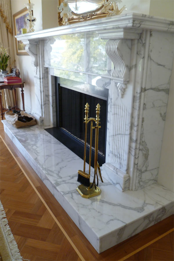 Marble Fireplace Mantel No. 43