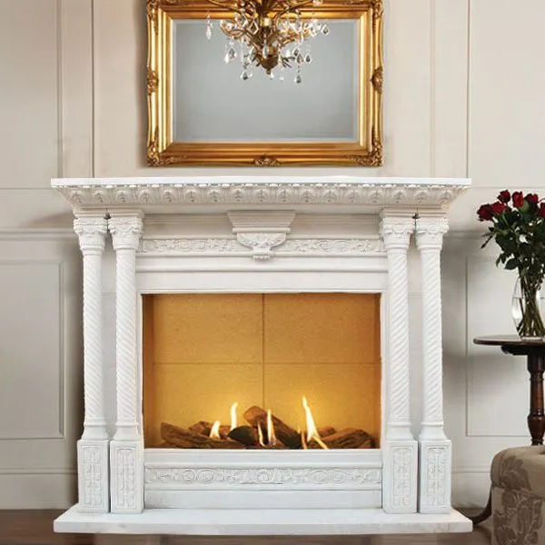 Marble Fireplace No. 47 – Timeless Elegance