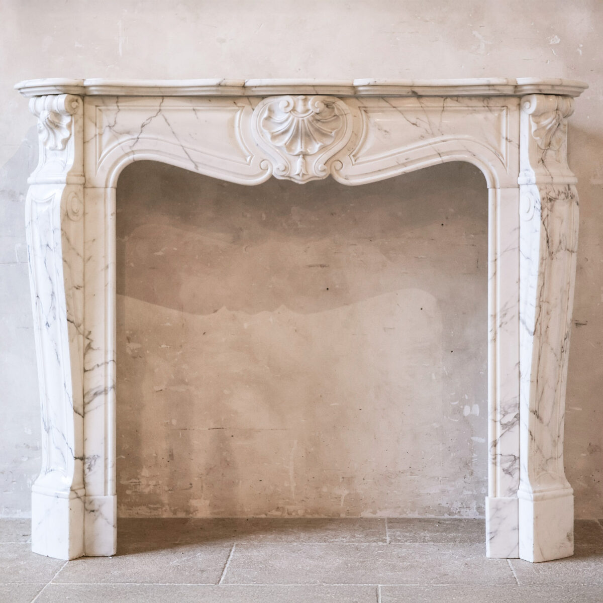 Marble Fireplace No. 61 – Timeless Elegance