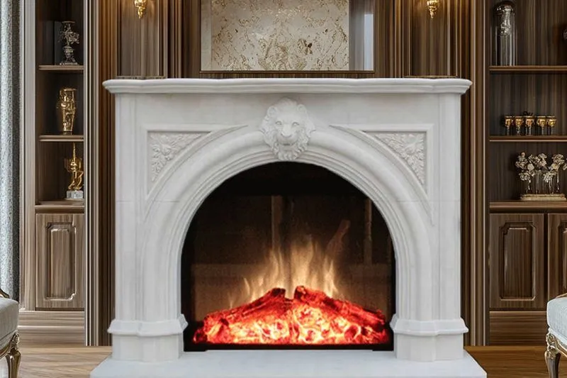 Marble Fireplace No. 69 – Timeless Elegance