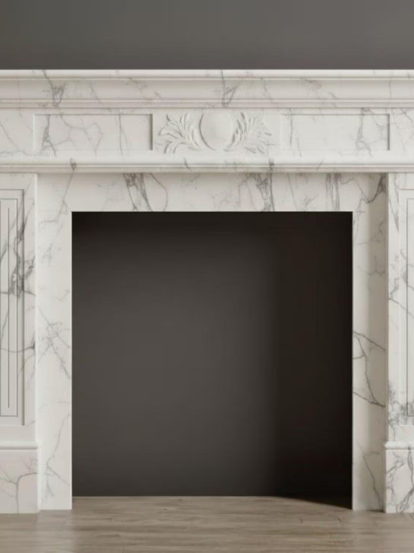 Exquisite Marble Fireplace No. 6