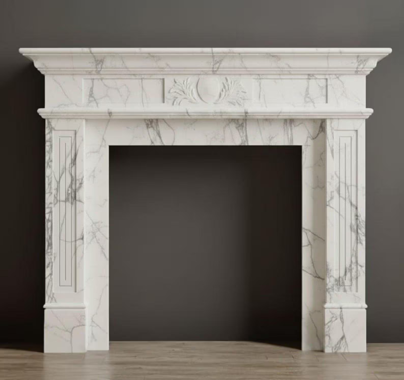 Exquisite Marble Fireplace No. 6