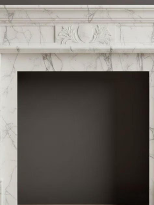 Marble Fireplace No. 90 – Timeless Elegance