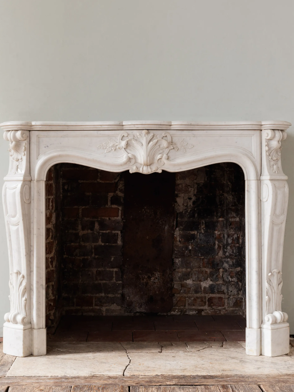 Elegant Marble Fireplace No. 91