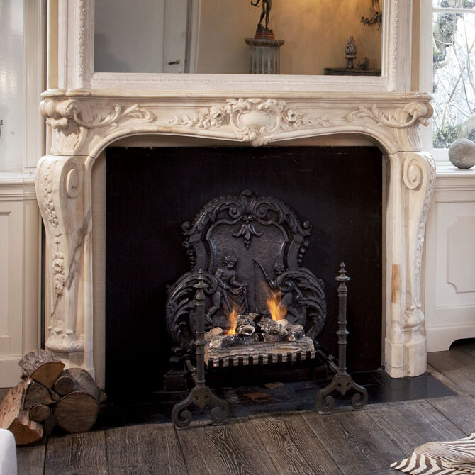 Exquisite Marble Fireplace No. 95