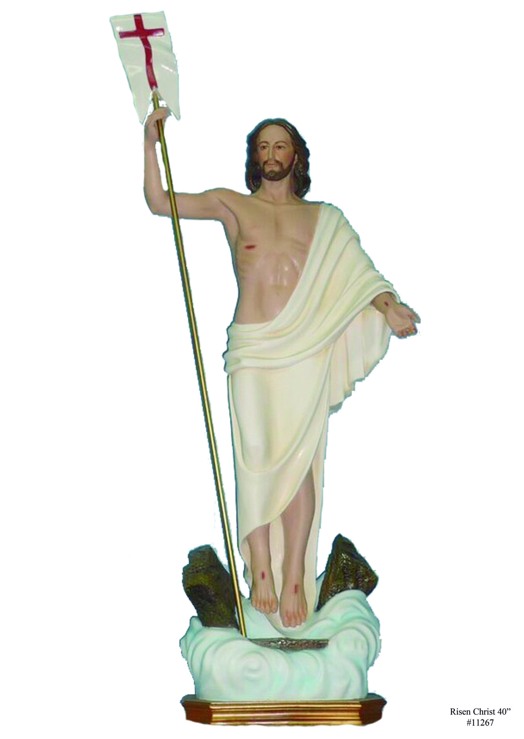 Risen Christ 40″
