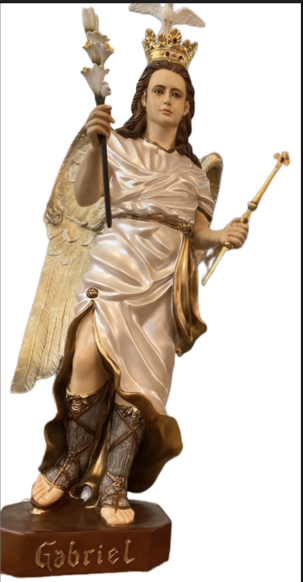 Archangel Gabriel 48″ Sculpture