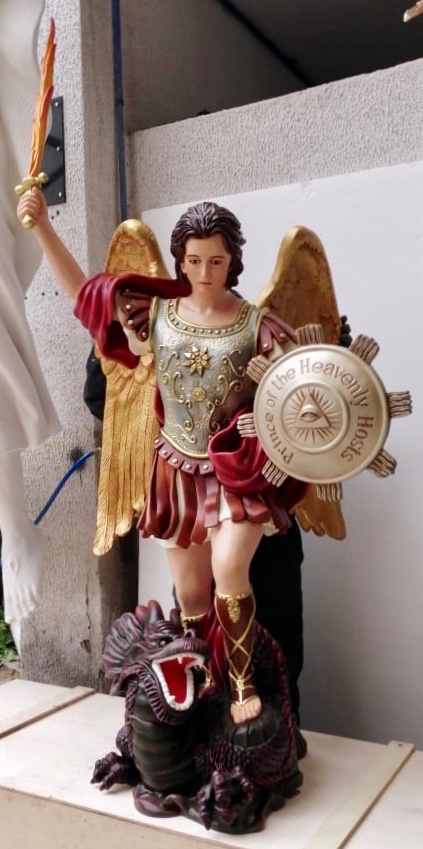 St. Michael Archangel 60″ with dragon